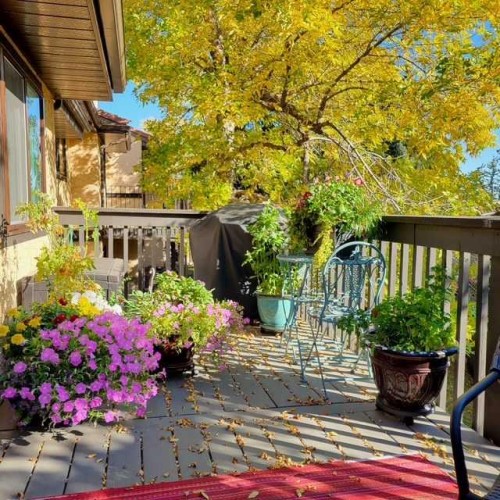 34-118 Strathcona Road, Calgary, AB - Outdoor With Deck Patio Veranda
