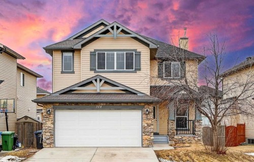 344 Windermere Drive, Chestermere, AB - Outdoor With Facade