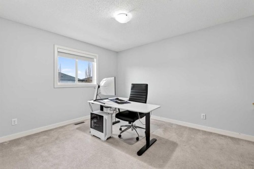 344 Windermere Drive, Chestermere, AB - Indoor Photo Showing Office