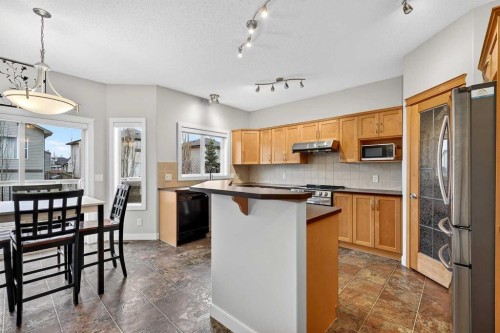 344 Windermere Drive, Chestermere, AB - Indoor Photo Showing Kitchen