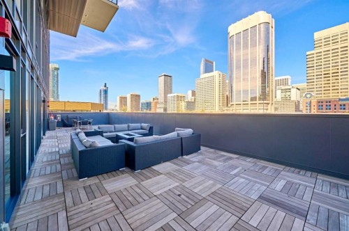 2408-1010 6 Street Sw, Calgary, AB - Outdoor With Deck Patio Veranda