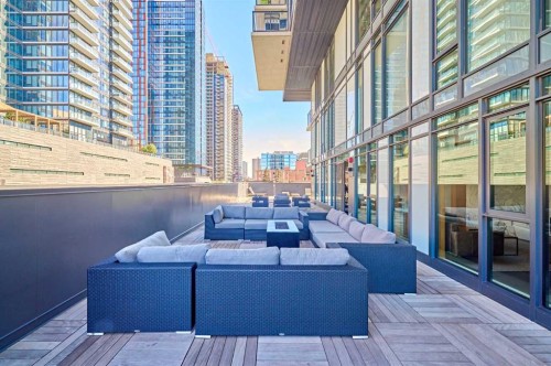 2408-1010 6 Street Sw, Calgary, AB - Outdoor With Deck Patio Veranda