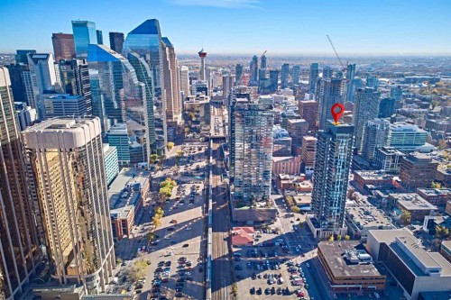 2408-1010 6 Street Sw, Calgary, AB - Outdoor With View