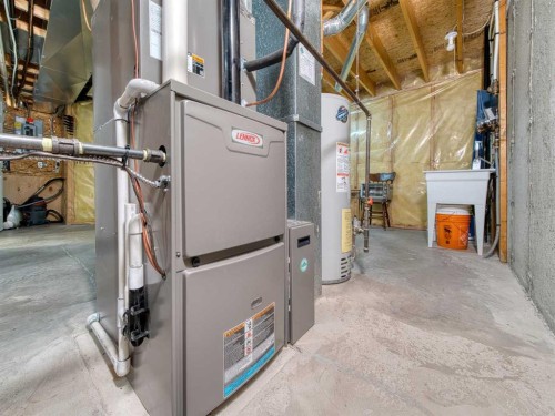 301 Arbour Cliff Close Nw, Calgary, AB - Indoor Photo Showing Basement