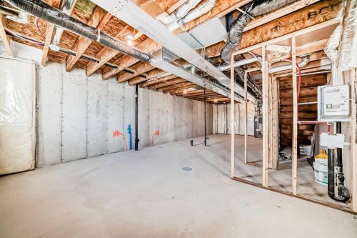 241 Bridgeport Gate, Chestermere, AB - Indoor Photo Showing Basement