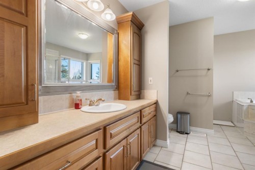 149 Sharp Hill Drive, Rural Rocky View County, AB - Indoor Photo Showing Bathroom