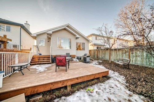 76 Tuscany Way Nw, Calgary, AB - Outdoor With Deck Patio Veranda With Exterior