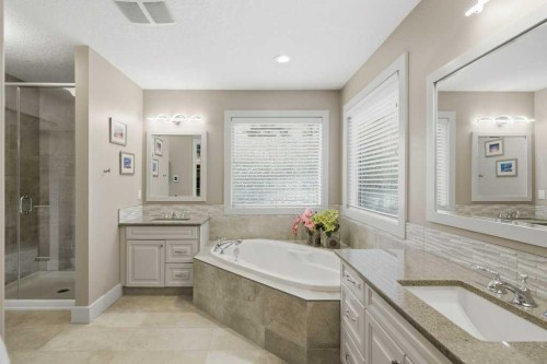 247 St Moritz Drive Sw, Calgary, AB - Indoor Photo Showing Bathroom