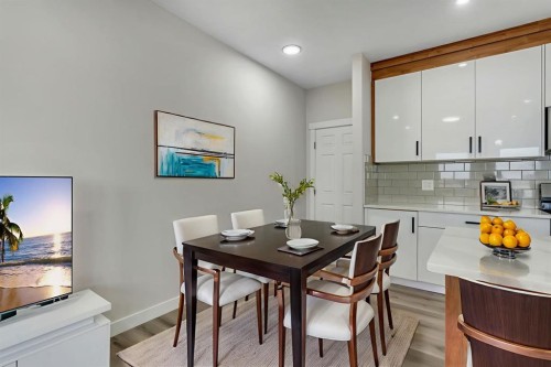 1222 Westmount Drive, Strathmore, AB - Indoor Photo Showing Dining Room