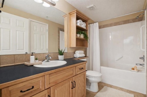 417-15 Everstone Drive Sw, Calgary, AB - Indoor Photo Showing Bathroom