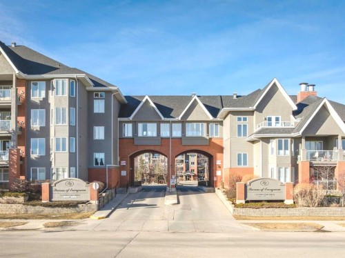 417-15 Everstone Drive Sw, Calgary, AB - Outdoor With Balcony With Facade