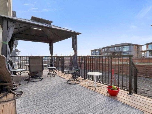 110 Sunstone Way, Balzac, AB - Outdoor With Deck Patio Veranda With Exterior