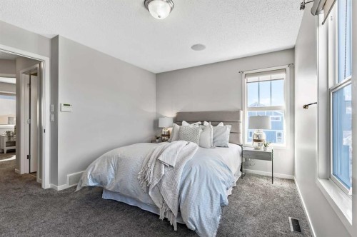 6 Autumn Green Se, Calgary, AB - Indoor Photo Showing Bedroom