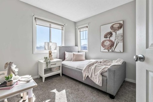 6 Autumn Green Se, Calgary, AB - Indoor Photo Showing Bedroom