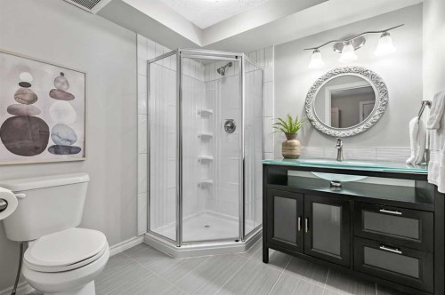 6 Autumn Green Se, Calgary, AB - Indoor Photo Showing Bathroom