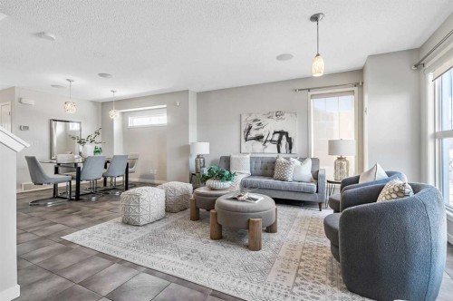 6 Autumn Green Se, Calgary, AB - Indoor Photo Showing Living Room