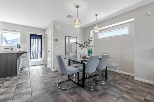 6 Autumn Green Se, Calgary, AB - Indoor Photo Showing Dining Room