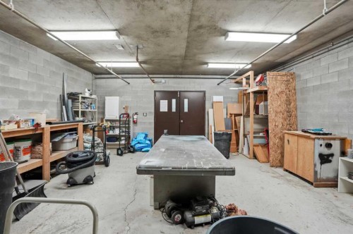 225-2425 90 Avenue Sw, Calgary, AB - Indoor Photo Showing Garage