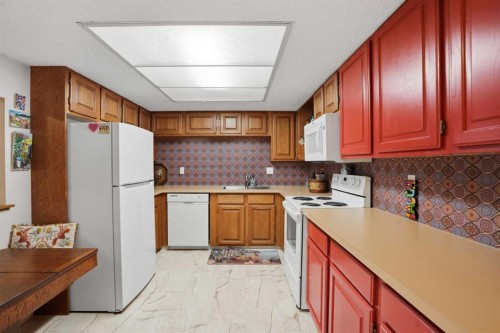 225-2425 90 Avenue Sw, Calgary, AB - Indoor Photo Showing Kitchen