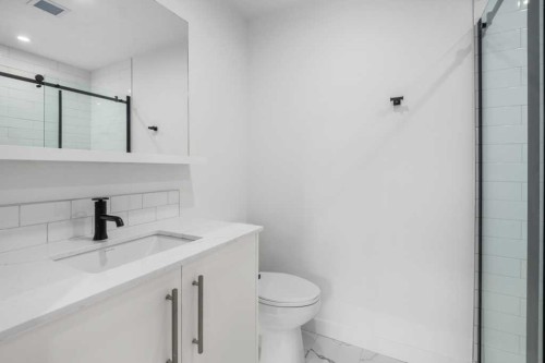 306-8375 Broadcast Avenue, Calgary, AB - Indoor Photo Showing Bathroom