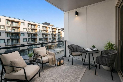 409-8375 Broadcast Avenue, Calgary, AB - Outdoor With Balcony With Exterior