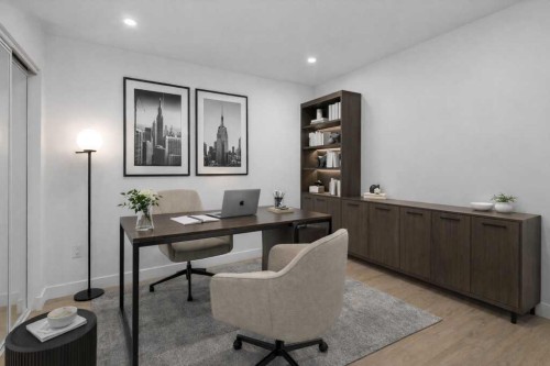 409-8375 Broadcast Avenue, Calgary, AB - Indoor Photo Showing Office