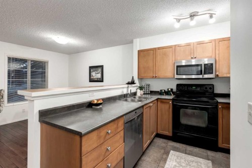 142 Eversyde Common Sw, Calgary, AB - Indoor Photo Showing Kitchen With Double Sink