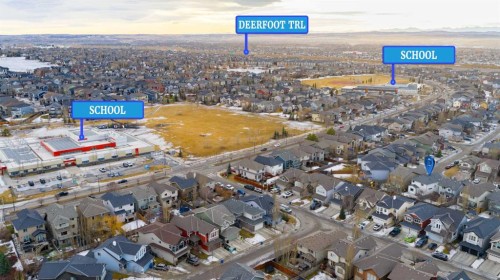 46 Autumn Circle Se, Calgary, AB - Outdoor With View