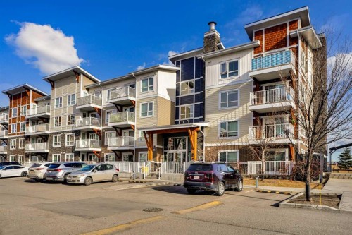 6415-302 Skyview Ranch Drive Ne, Calgary, AB - Outdoor With Balcony With Facade