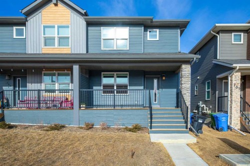 747 Creekside Boulevard Sw, Calgary, AB - Outdoor With Deck Patio Veranda