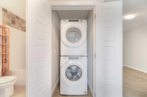 747 Creekside Boulevard Sw, Calgary, AB - Indoor Photo Showing Laundry Room