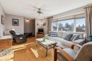 256 Huntridge Road Ne, Calgary, AB  - Indoor Photo Showing Living Room 