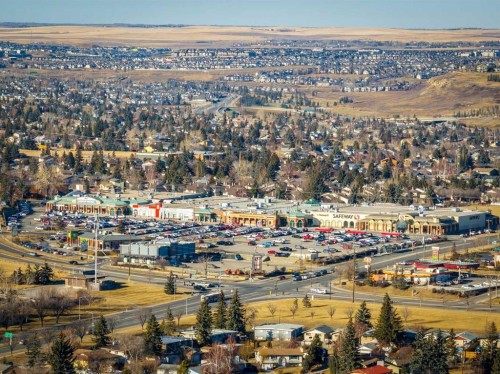 256 Huntridge Road Ne, Calgary, AB - Outdoor With View