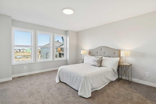 438 South Shore Drive, Chestermere, AB - Indoor Photo Showing Bedroom
