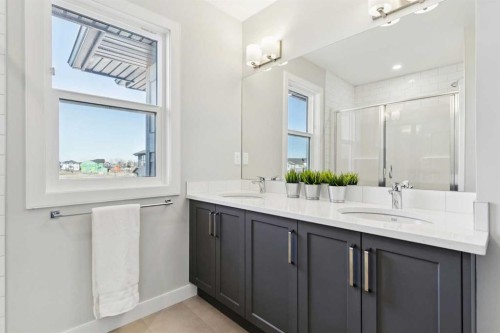 438 South Shore Drive, Chestermere, AB - Indoor Photo Showing Bathroom