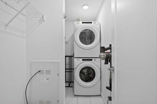 2408-76 Cornerstone Passage Ne, Calgary, AB - Indoor Photo Showing Laundry Room