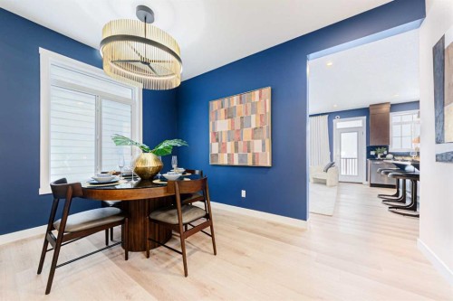 691 Buffaloberry Manor Se, Calgary, AB - Indoor Photo Showing Office