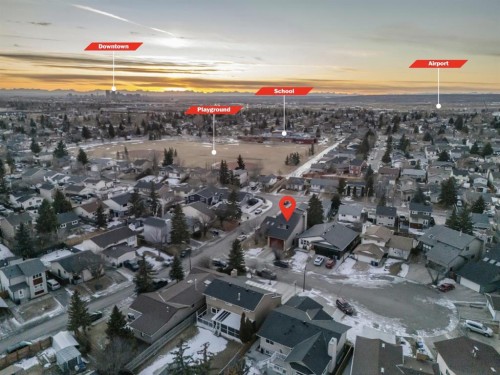 48 Castleglen Court Ne, Calgary, AB - Outdoor With View