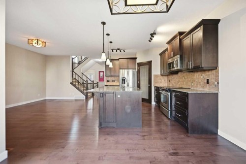 55 Skyview Shores Road Ne, Calgary, AB - Indoor Photo Showing Kitchen