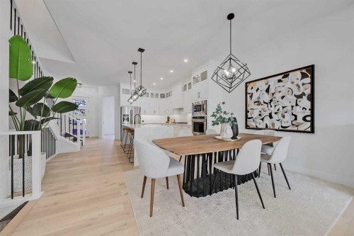 911 22 Avenue Nw, Calgary, AB - Indoor Photo Showing Dining Room
