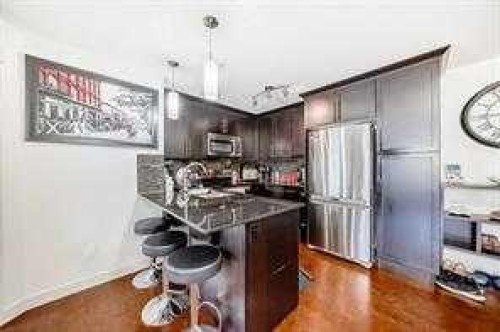 4313-155 Skyview Ranch Way Ne, Calgary, AB - Indoor Photo Showing Kitchen With Stainless Steel Kitchen With Upgraded Kitchen