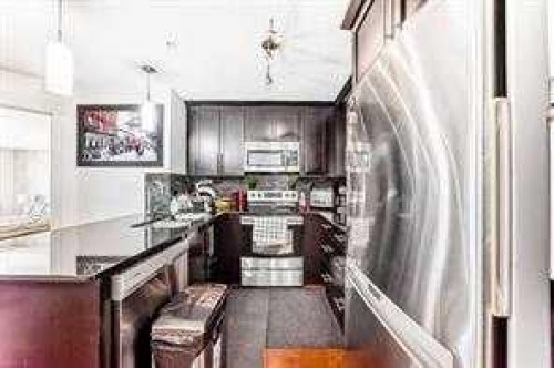 4313-155 Skyview Ranch Way Ne, Calgary, AB - Indoor Photo Showing Kitchen With Upgraded Kitchen