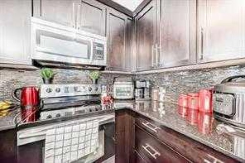 4313-155 Skyview Ranch Way Ne, Calgary, AB - Indoor Photo Showing Kitchen