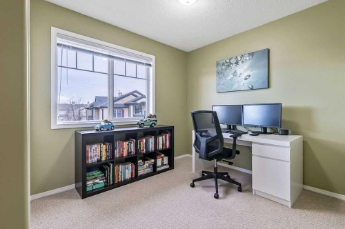 42 Royal Birch Mount Nw, Calgary, AB - Indoor Photo Showing Office