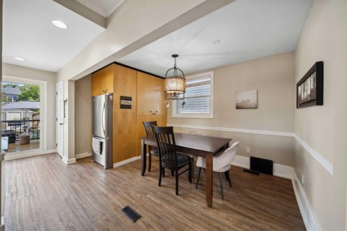 412 17 Avenue Nw, Calgary, AB - Indoor Photo Showing Dining Room
