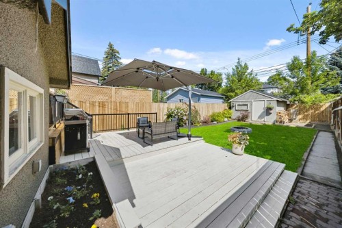 412 17 Avenue Nw, Calgary, AB - Outdoor With Deck Patio Veranda With Exterior