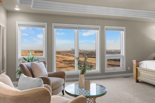 57 Edelweiss Point Nw, Calgary, AB - Indoor Photo Showing Living Room