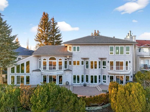 57 Edelweiss Point Nw, Calgary, AB - Outdoor With Balcony With Facade