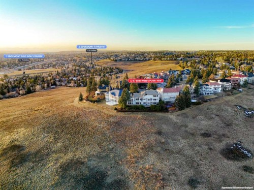 57 Edelweiss Point Nw, Calgary, AB - Outdoor With View