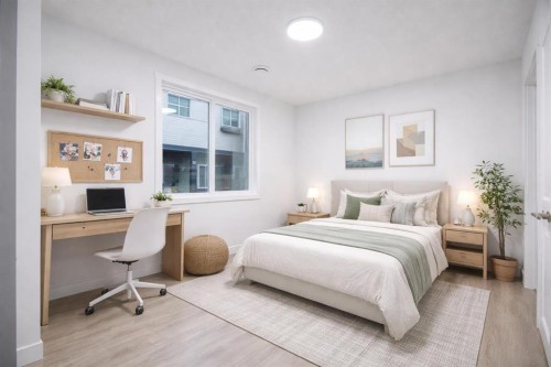 113 Corner Meadows Square Ne, Calgary, AB - Indoor Photo Showing Bedroom